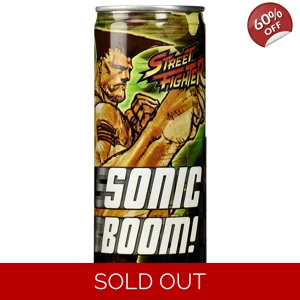 Street Fighter Sonic Boom Energy Drink 248ml Can